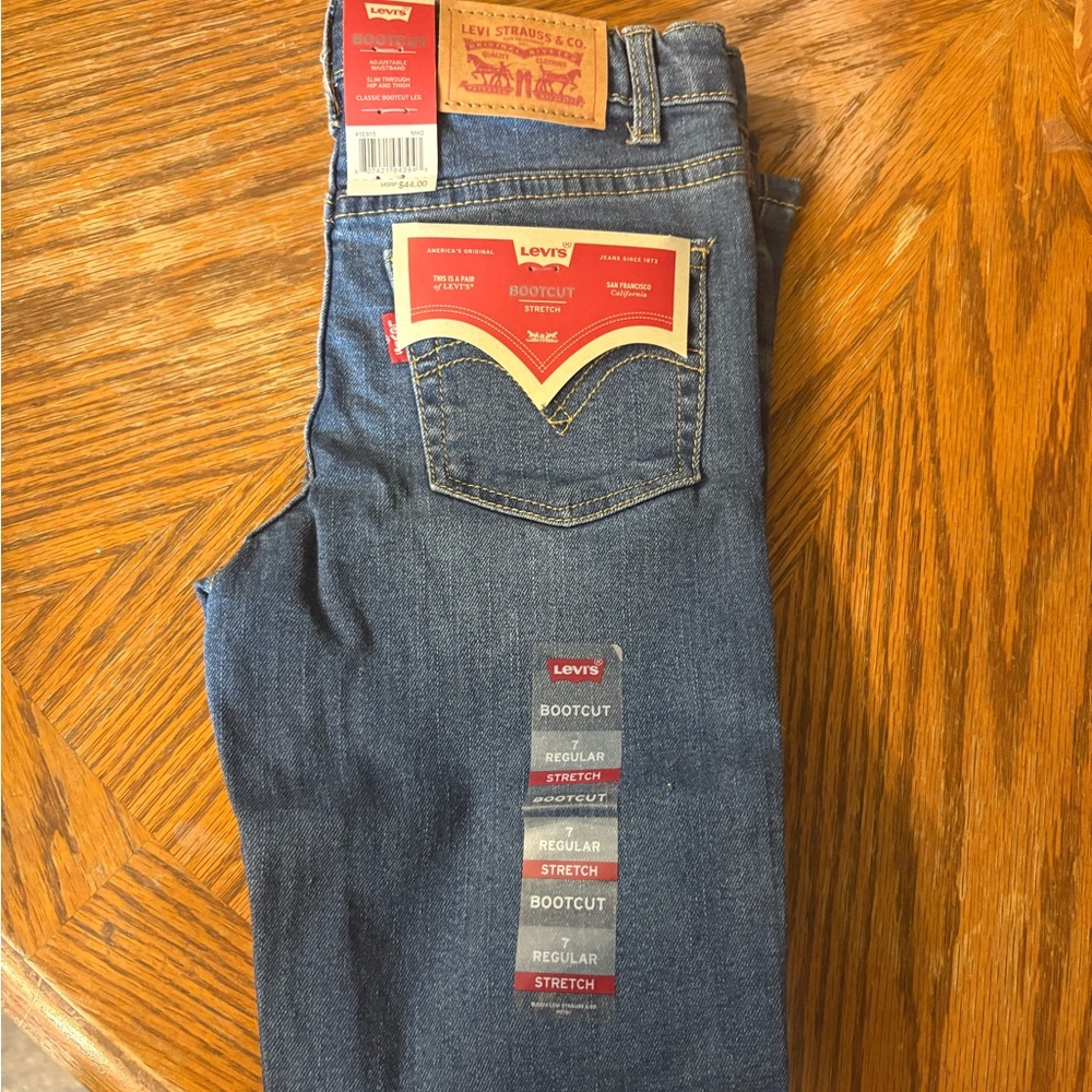 Levi's little girls Classic Bootcut Jeans
